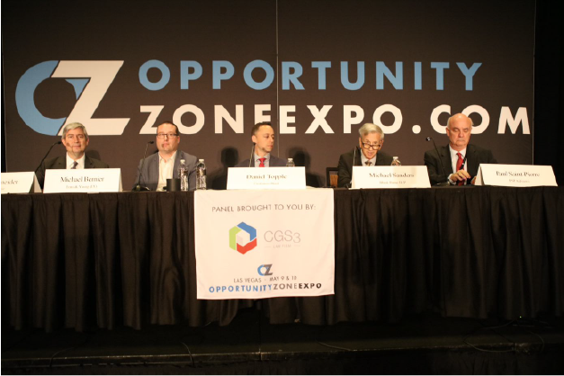 Michael Sanders speaks at 2019 Opportunity Zone Expo Las Vegas 051019