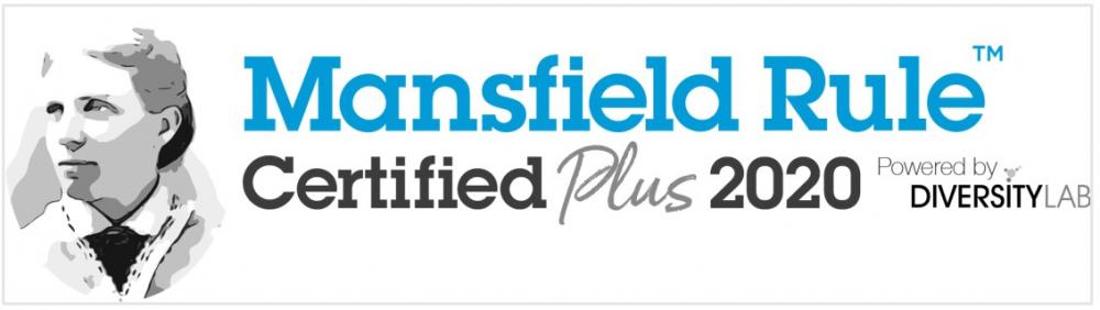 Mansfield Rule Certified Plus 2020 Logo