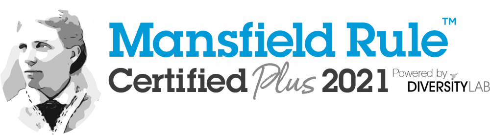 Mansfield Rule 4.0 Certification Plus Badge