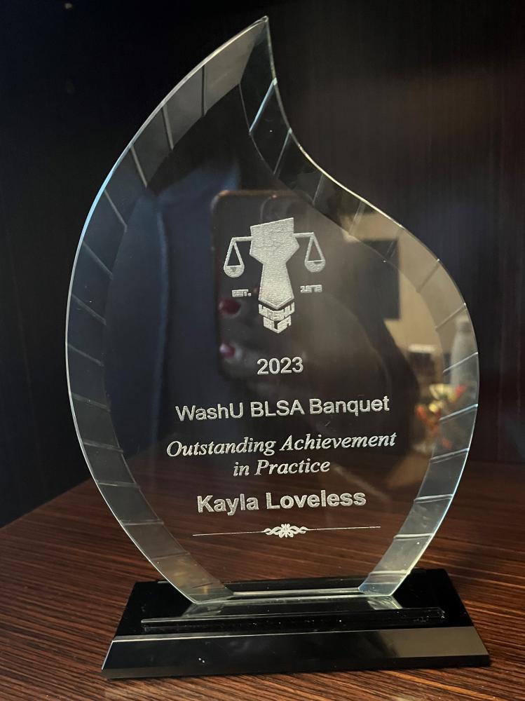 BLSA Award - Kayla Loveless