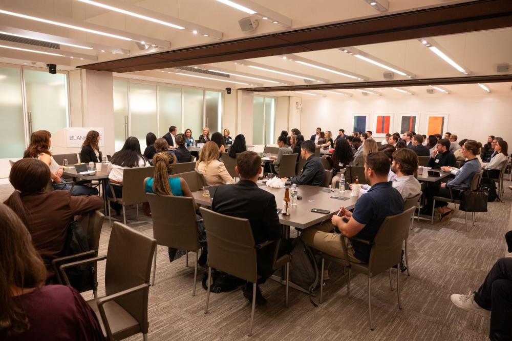 GW Law Government Procurement Program’s “Career Opportunities in Internal Investigations & Compliance” panel event at Blank Rome, Washington, D.C., October 3, 2023.