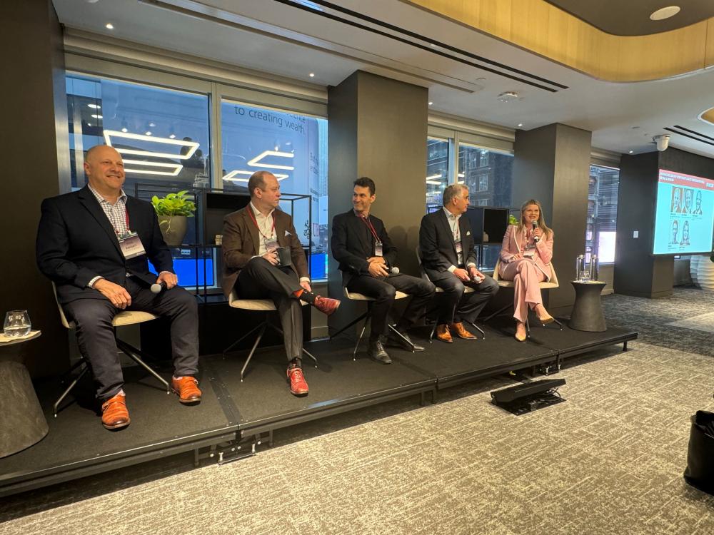 Christy Reuter at Bisnow’s New York Hotel & Hospitality Event April 18 2024