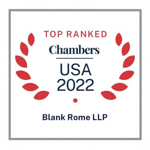 Chambers USA 2022 Blank Rome Logo